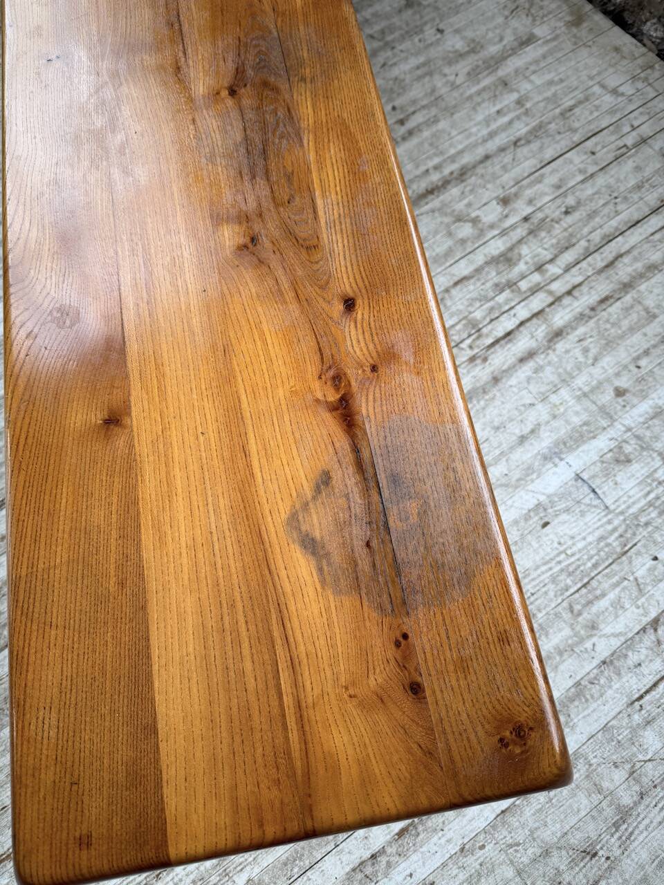 Chapo S14 blonde oak bench 172cm vintage