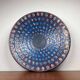 Large Mid-Century Modern German Studio Pottery Decorative Wall Plate by Eva Fritz-Lindner for Karlsruher Majolika, 1960s