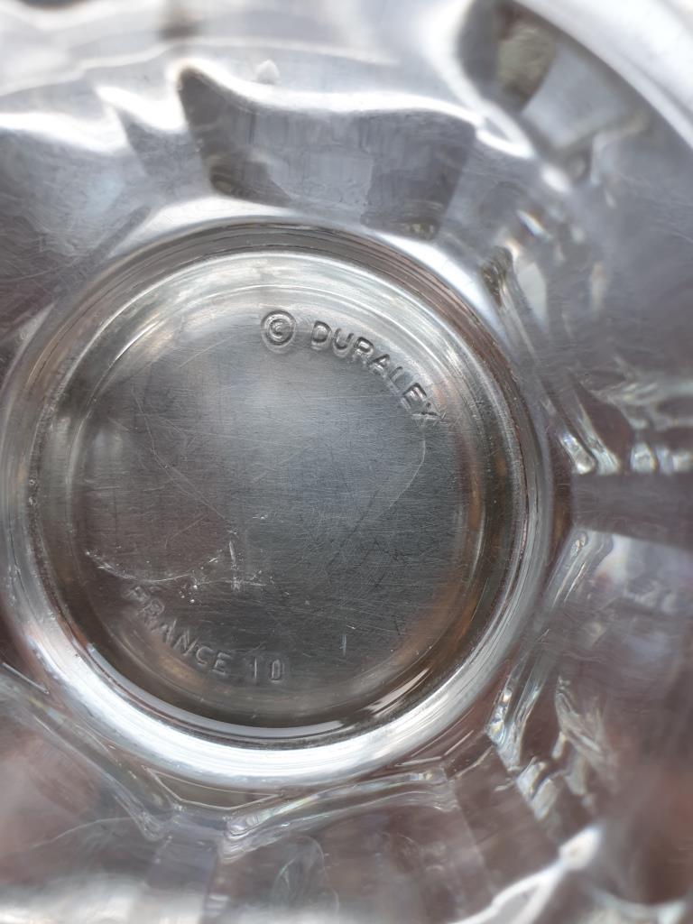 Set 5 glasses stackable Duralex