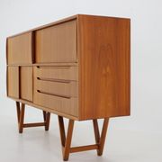 Buffet Kurt Ostervig en teck Danemark  Années 1960