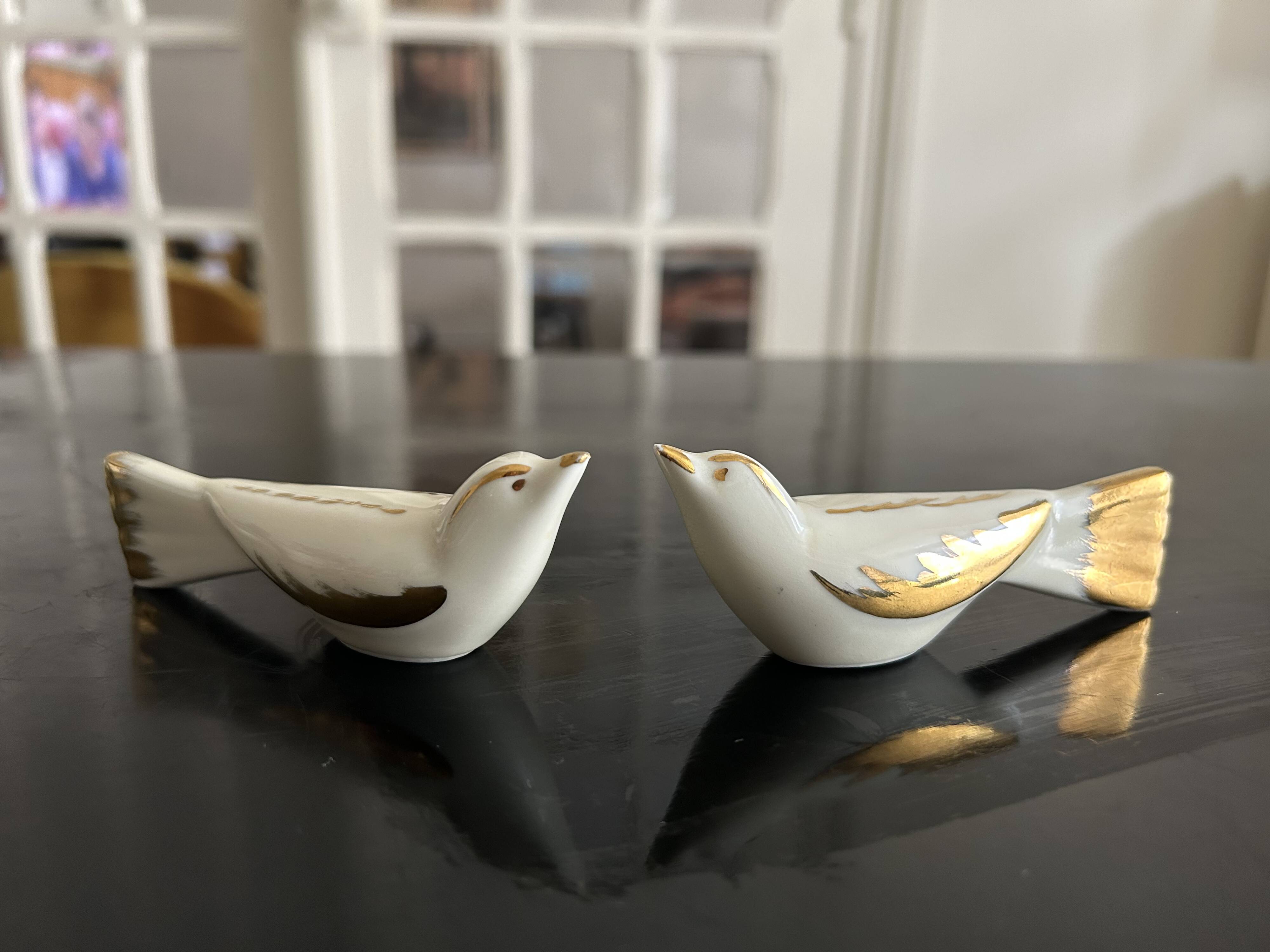 Art deco animal knife holder