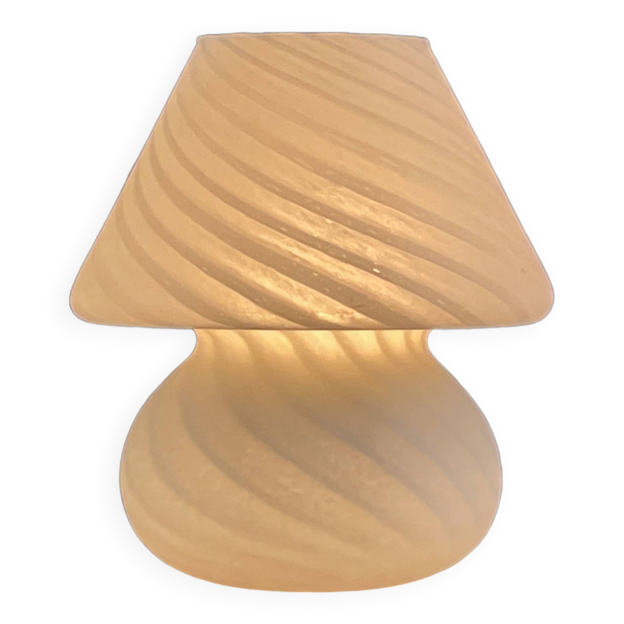 Murano glass mushroom lamp, 1970s