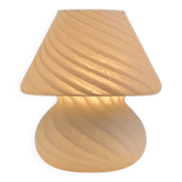 Murano glass mushroom lamp, 1970s