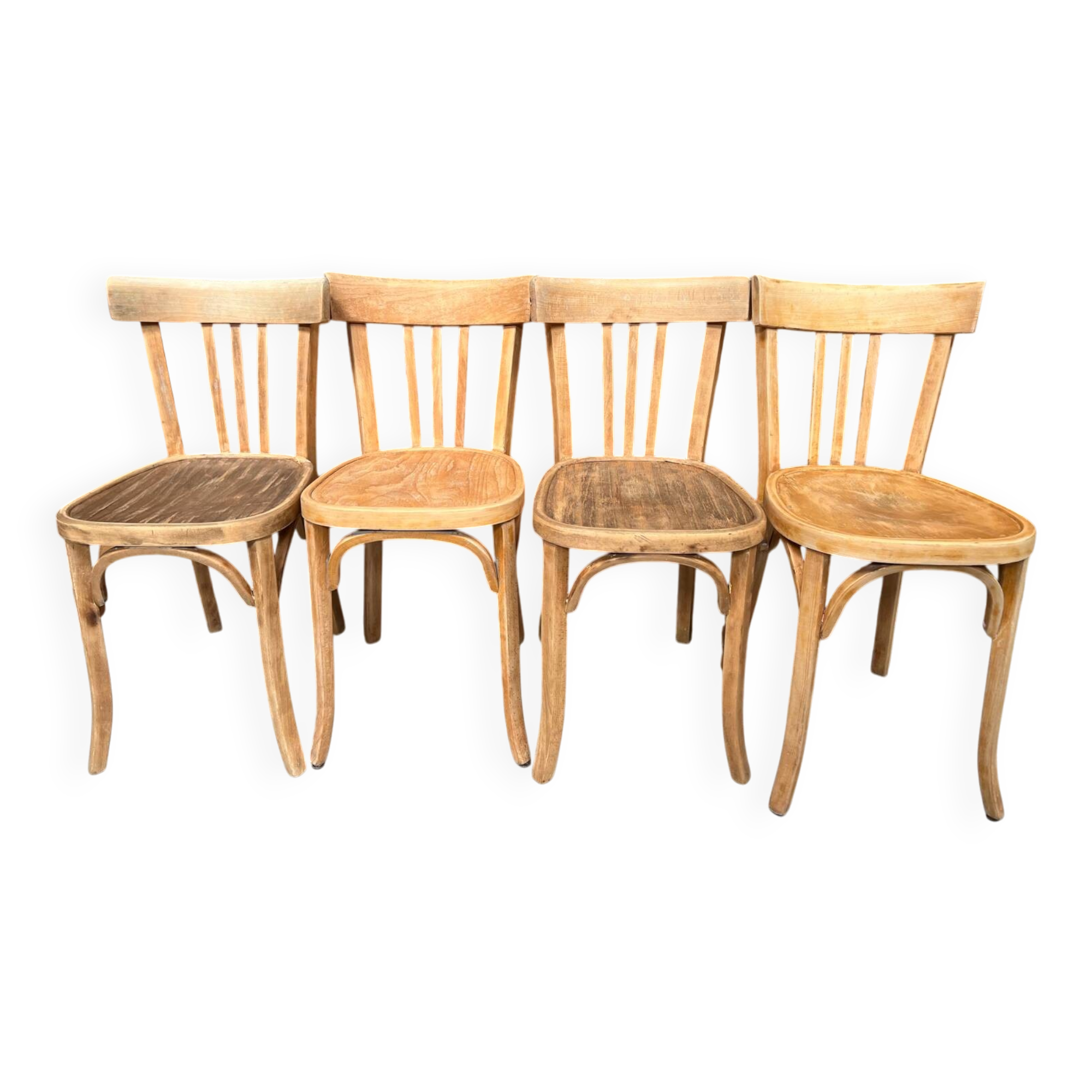 Antique Baumann bistro chairs