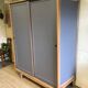 Seventies wardrobe with sliding doors