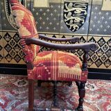 Suite of 6 Louis XIII armchairs