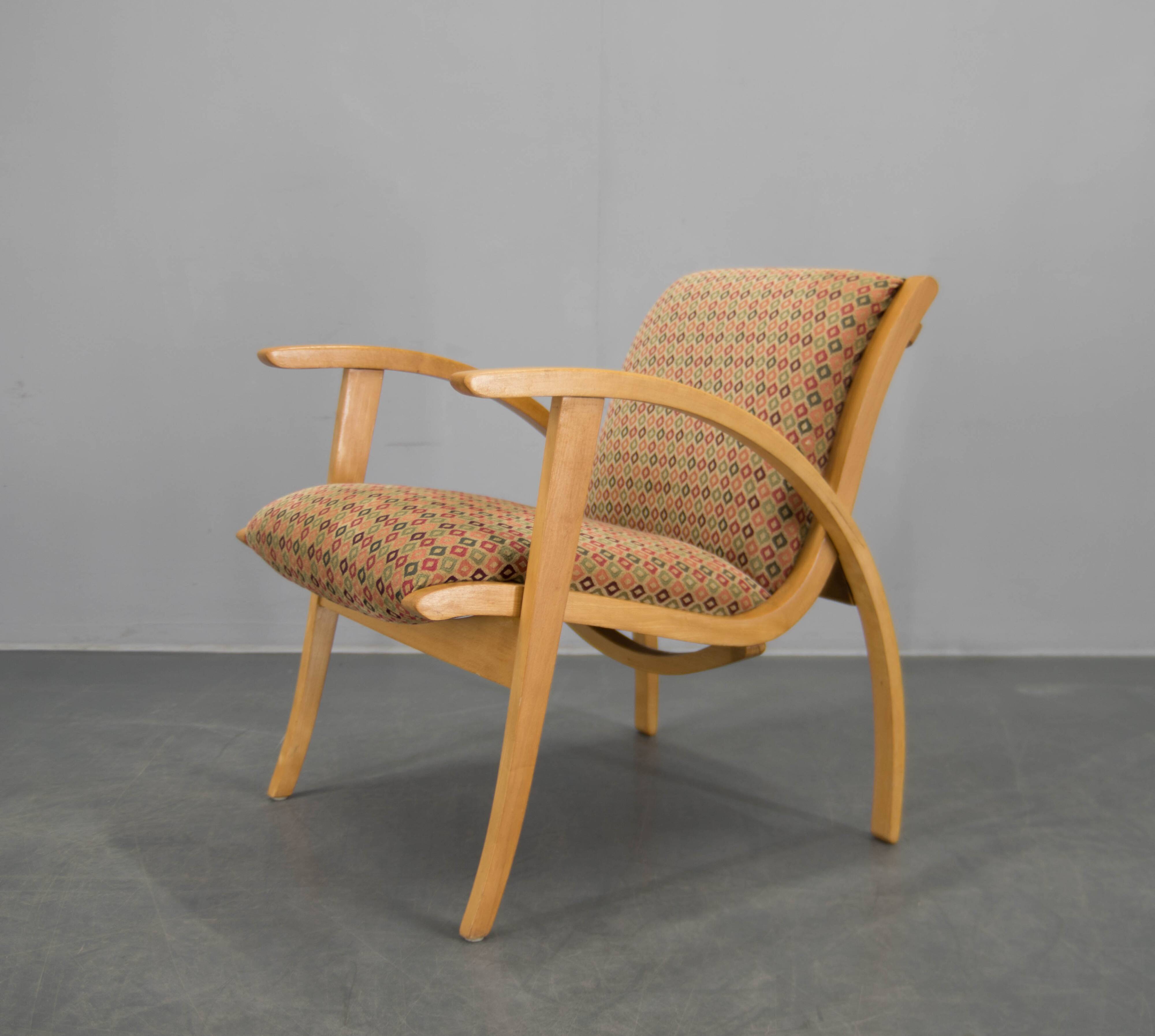 Bauhaus Armchair Designed by Erich Dieckmann