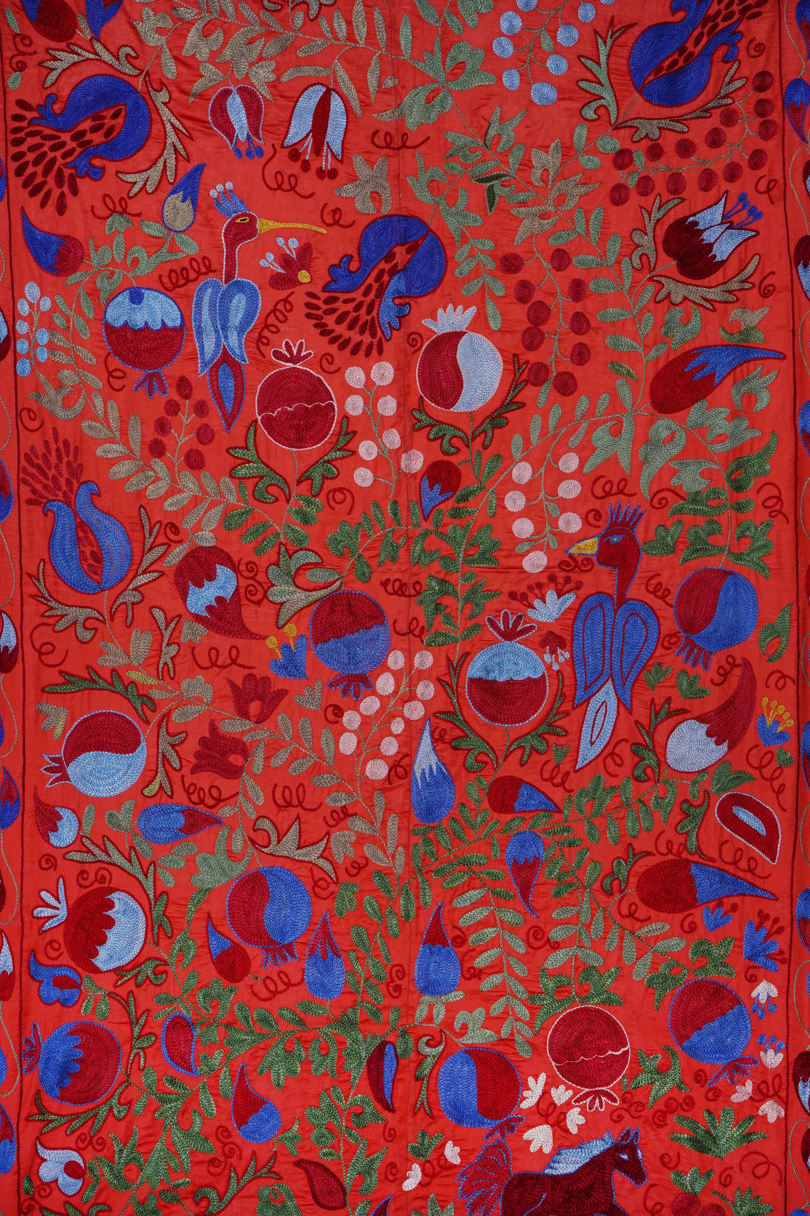 Hand-knotted rug, vintage Turkish rug 103x187 cm