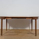 Mid-Century Teak Dining Table & Chairs by Hans Olsen for Frem Røjle.