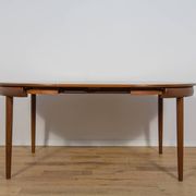 Mid-Century Teak Dining Table & Chairs by Hans Olsen for Frem Røjle.