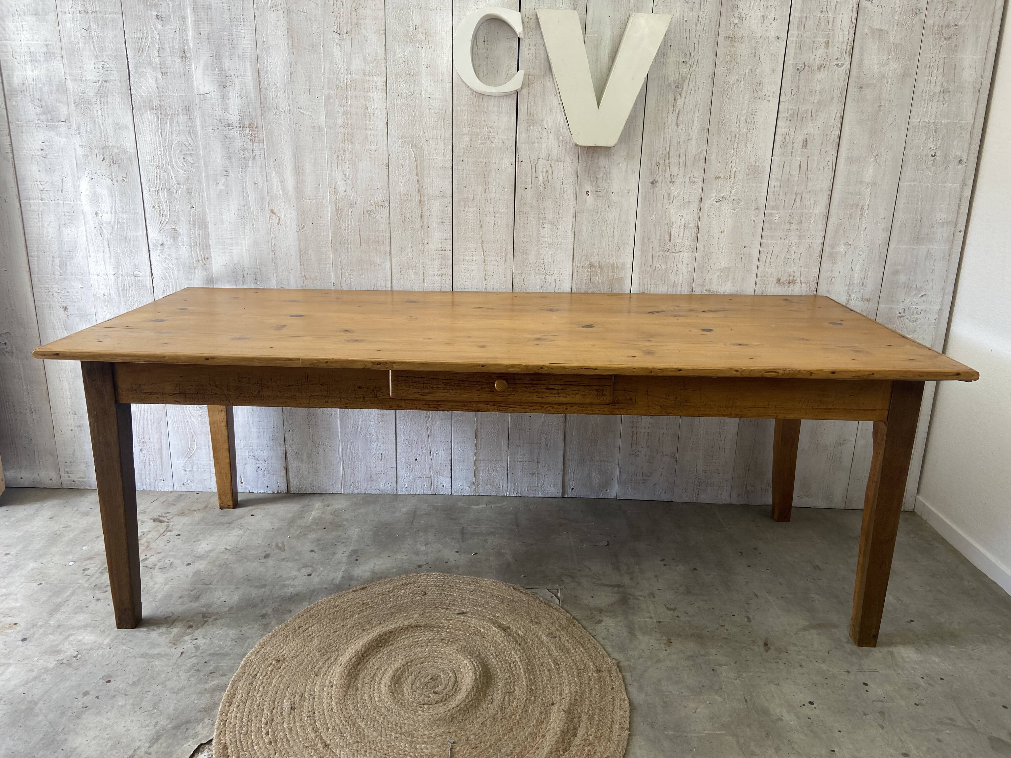 202cm farmhouse table