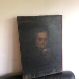 Portrait of a man oil on canvas 19th century