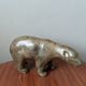 Bronze animal sculpture of a polar bear by Pierre Chenet.