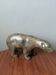 Bronze animal sculpture of a polar bear by Pierre Chenet.