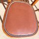 6 Baumann chairs in wood and imitation leather