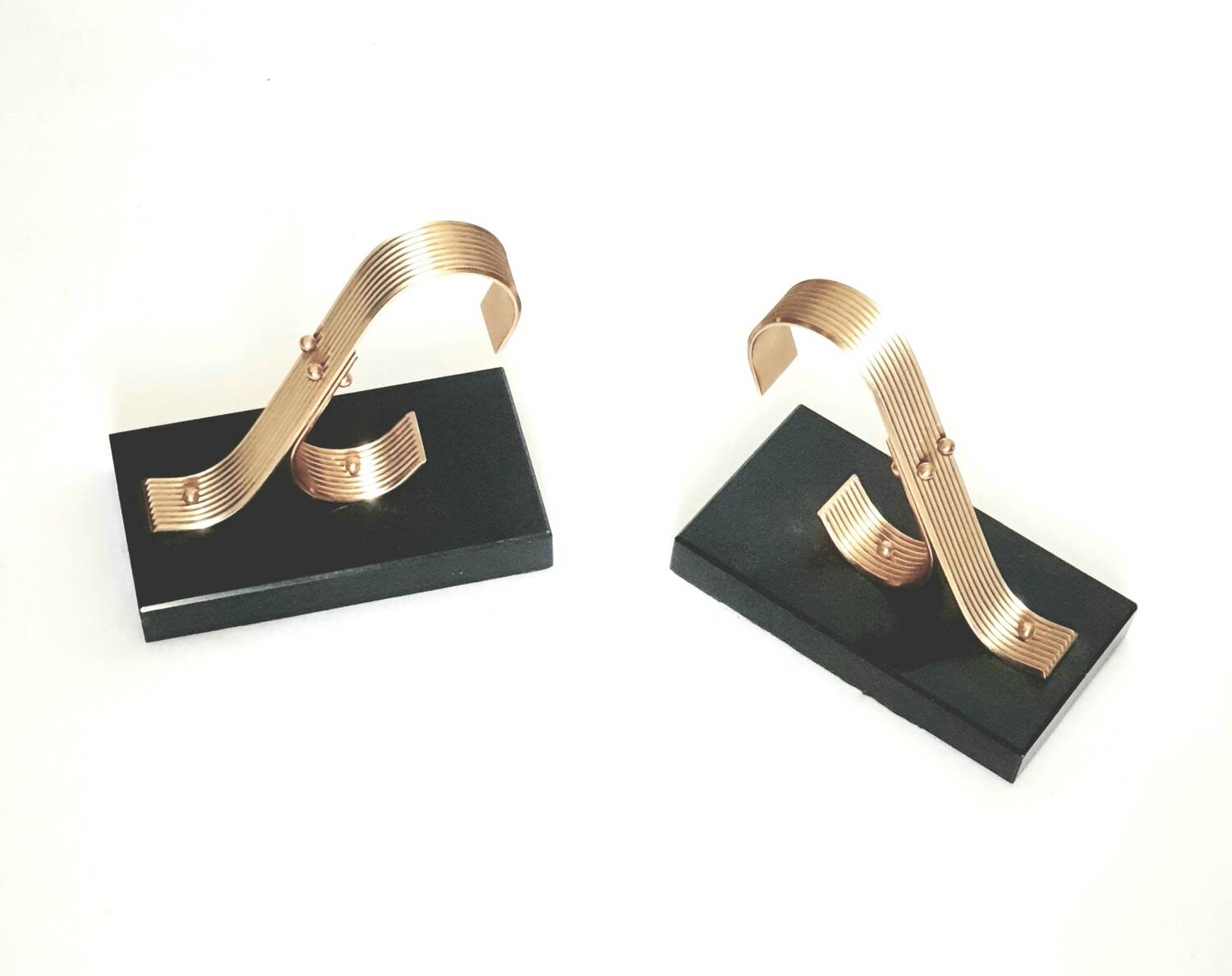 Pair of glasses - gold starry book 1950s 20th century