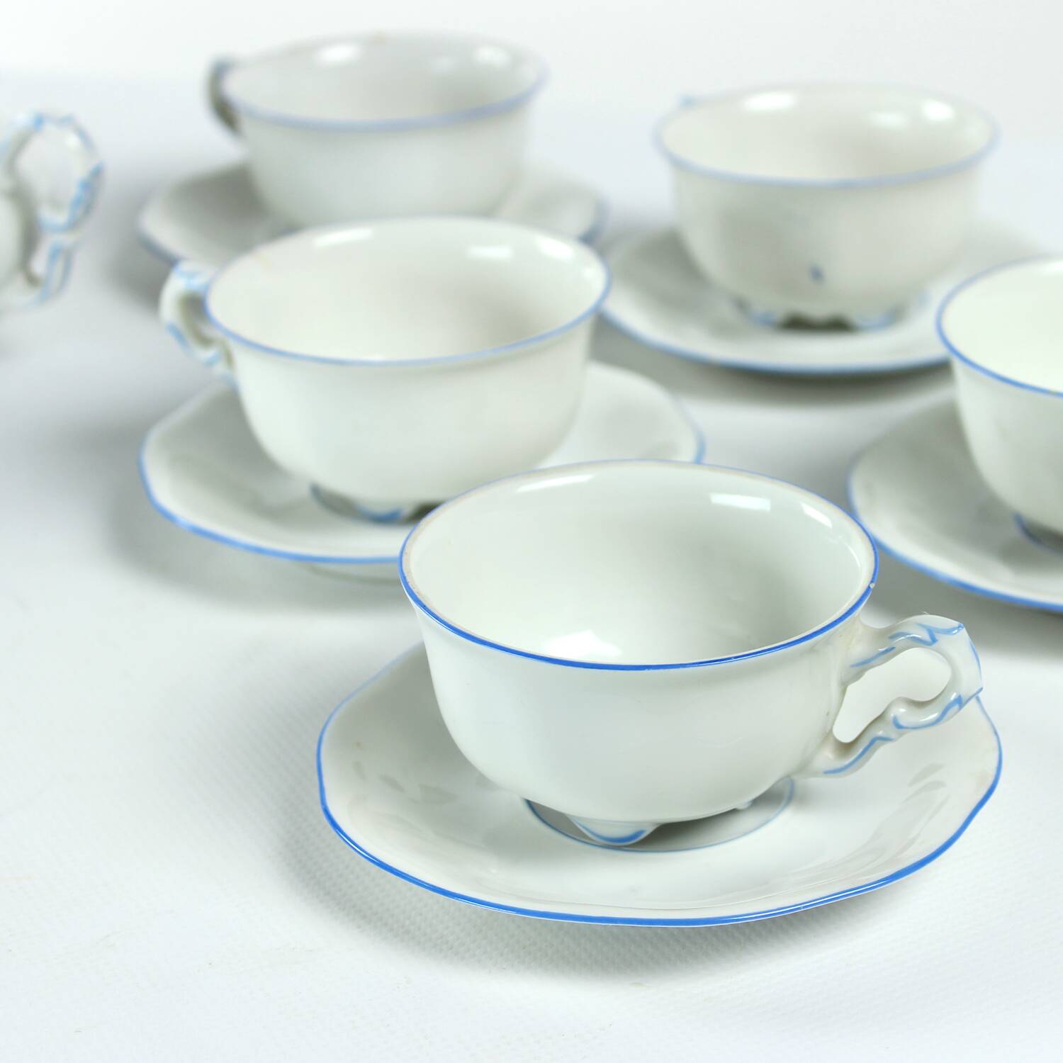 Tea / Coffee Porcelain Set By Pirkenhammer Brezova, 1950s