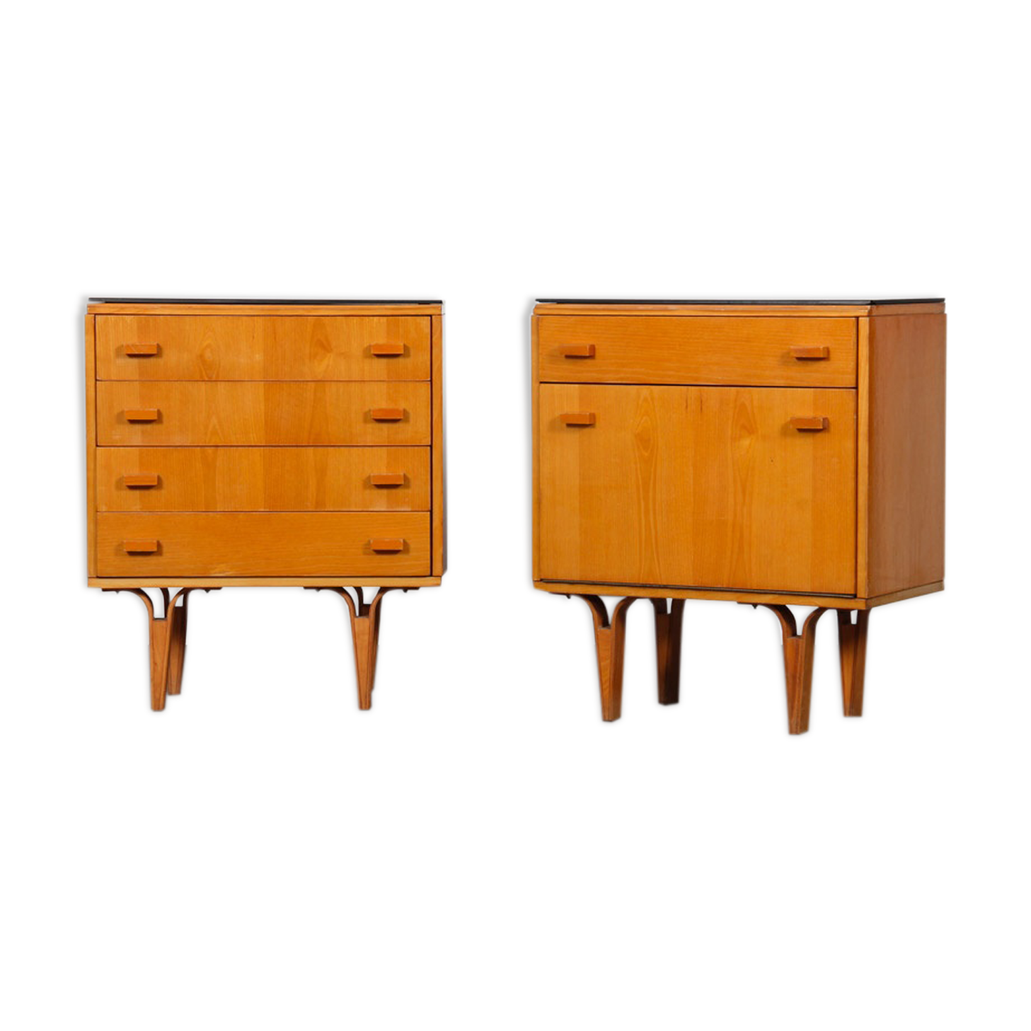 Pair of nightstands edited by Novy Domov, 1970