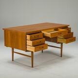 Mid-Century Modern Danish Teak Desk, 1960s
