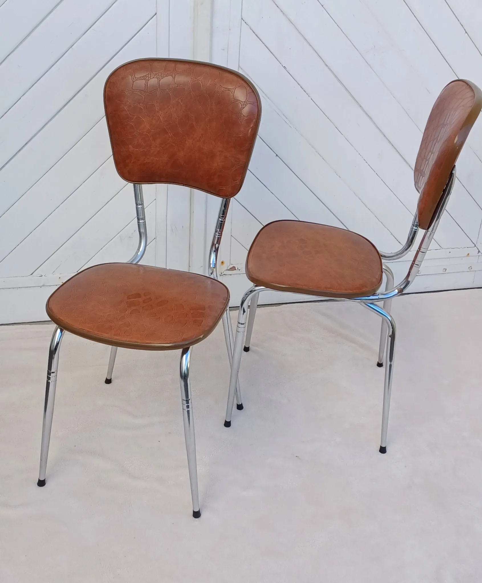 Pair of vintage Confort-Lux chairs