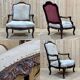 Regency period armchair in 18th century walnut to be reupholstered