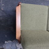 60s oak sofa