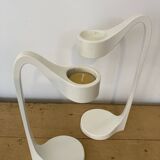 Pair of vintage Ikea Monika Mulder designer candlesticks