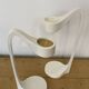 Paire de bougeoirs designer Monika Mulder Ikea vintage