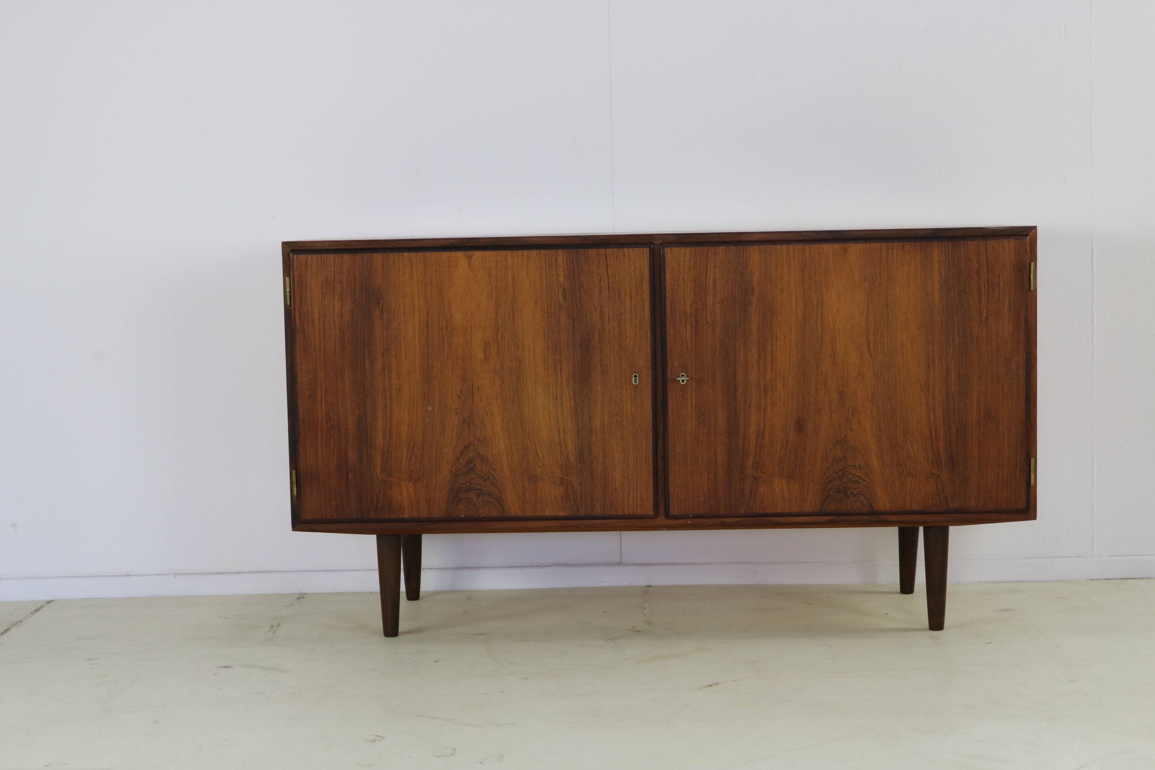 Sixties danish design small rosewood sideboard