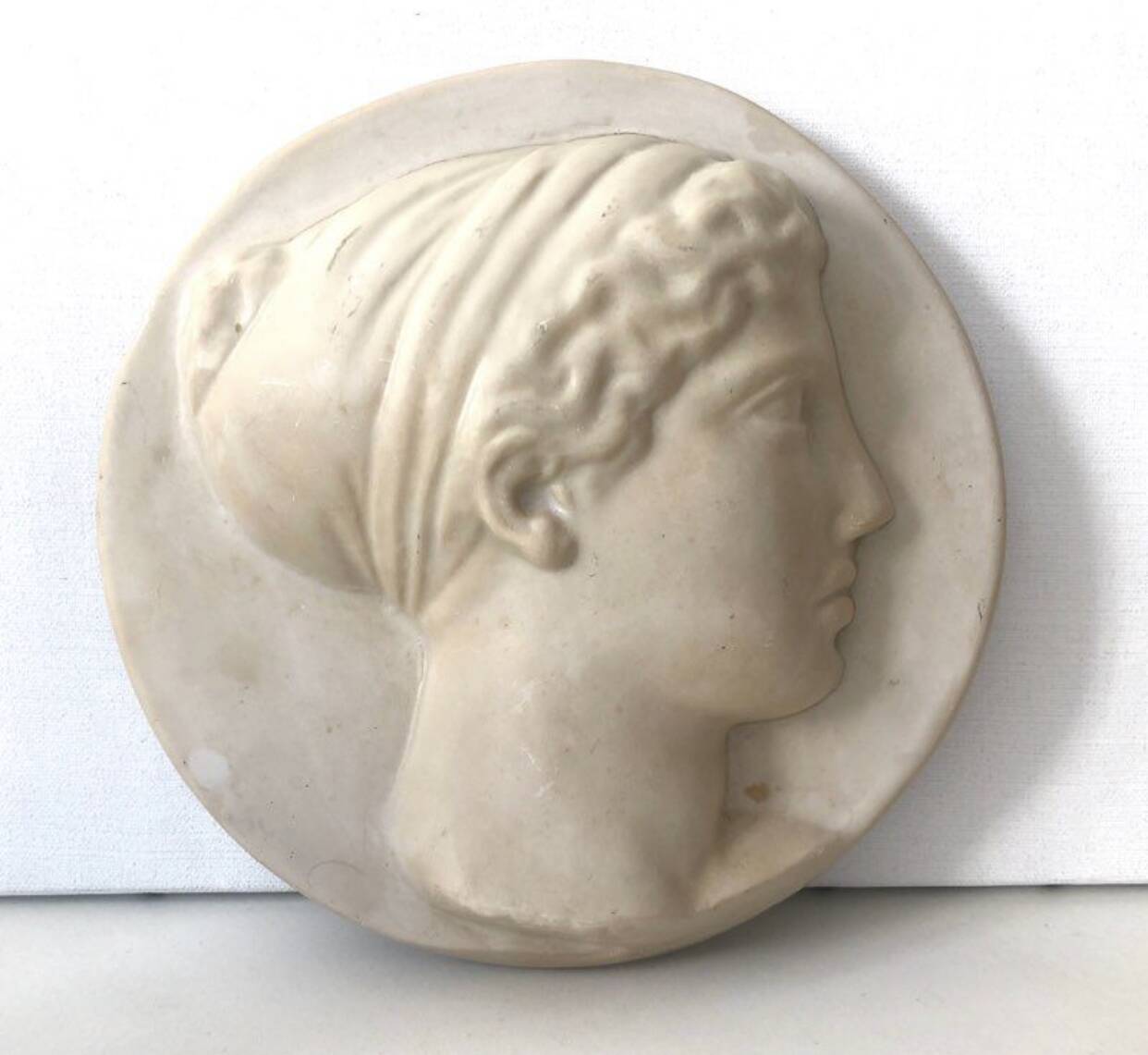 Woman in the antique style