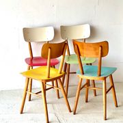 Chaises de salle à manger de Ton, années 1950.