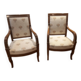 Pair of Empire Armchairs