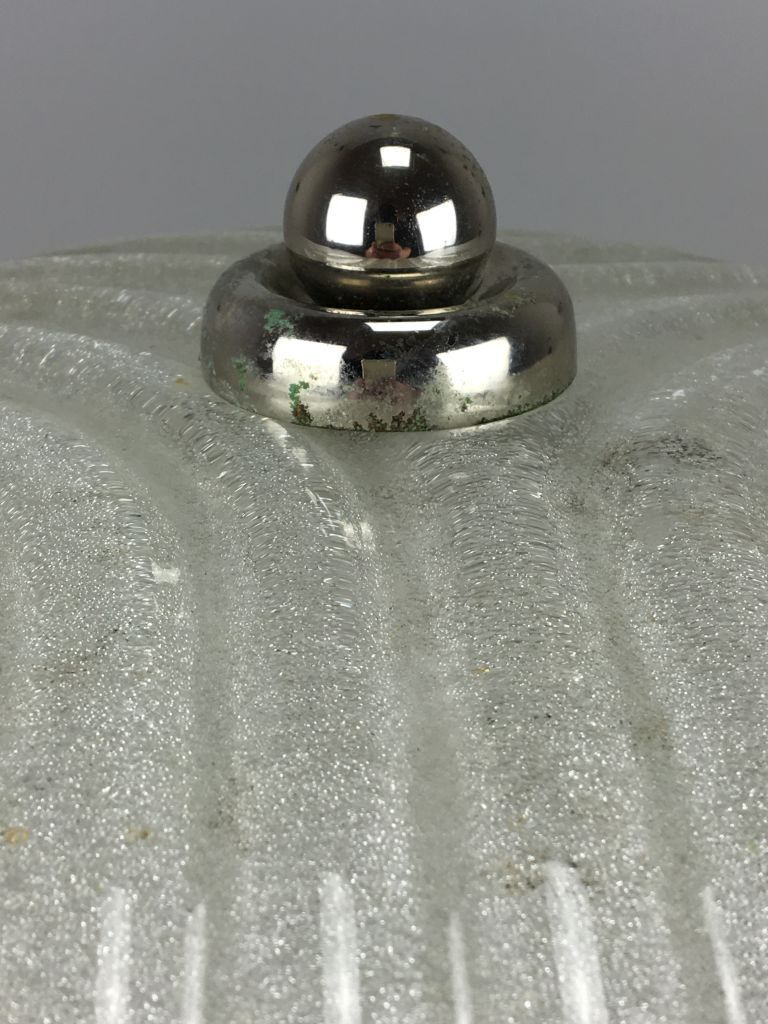 60s 70s lamp luminaire plafoniere flush mount glass space age design
