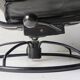 Black leather armchair by Åke Fribytter for Nelo möbel from the 70s