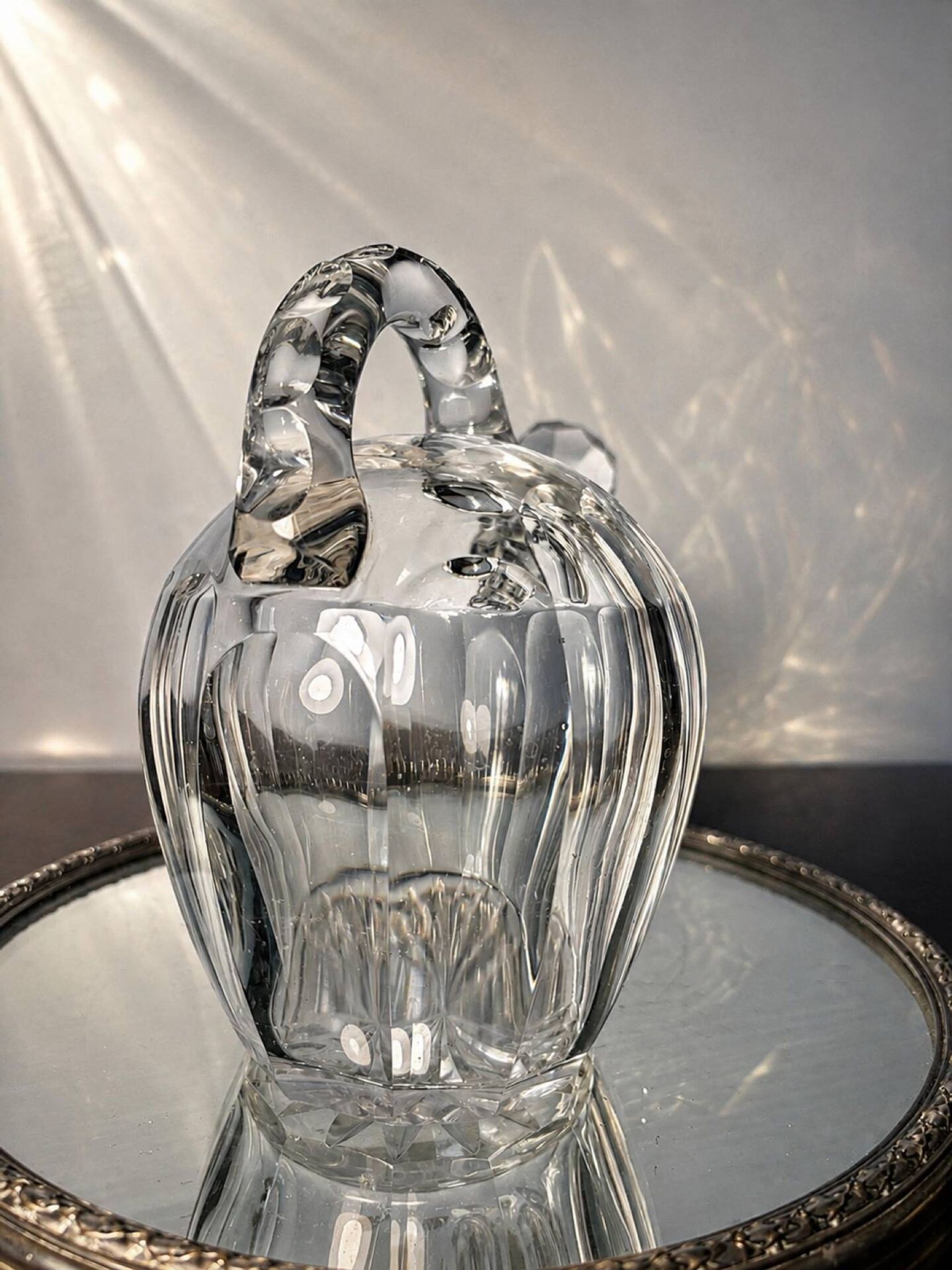 Carafe en cristal Saint Louis début 20ème