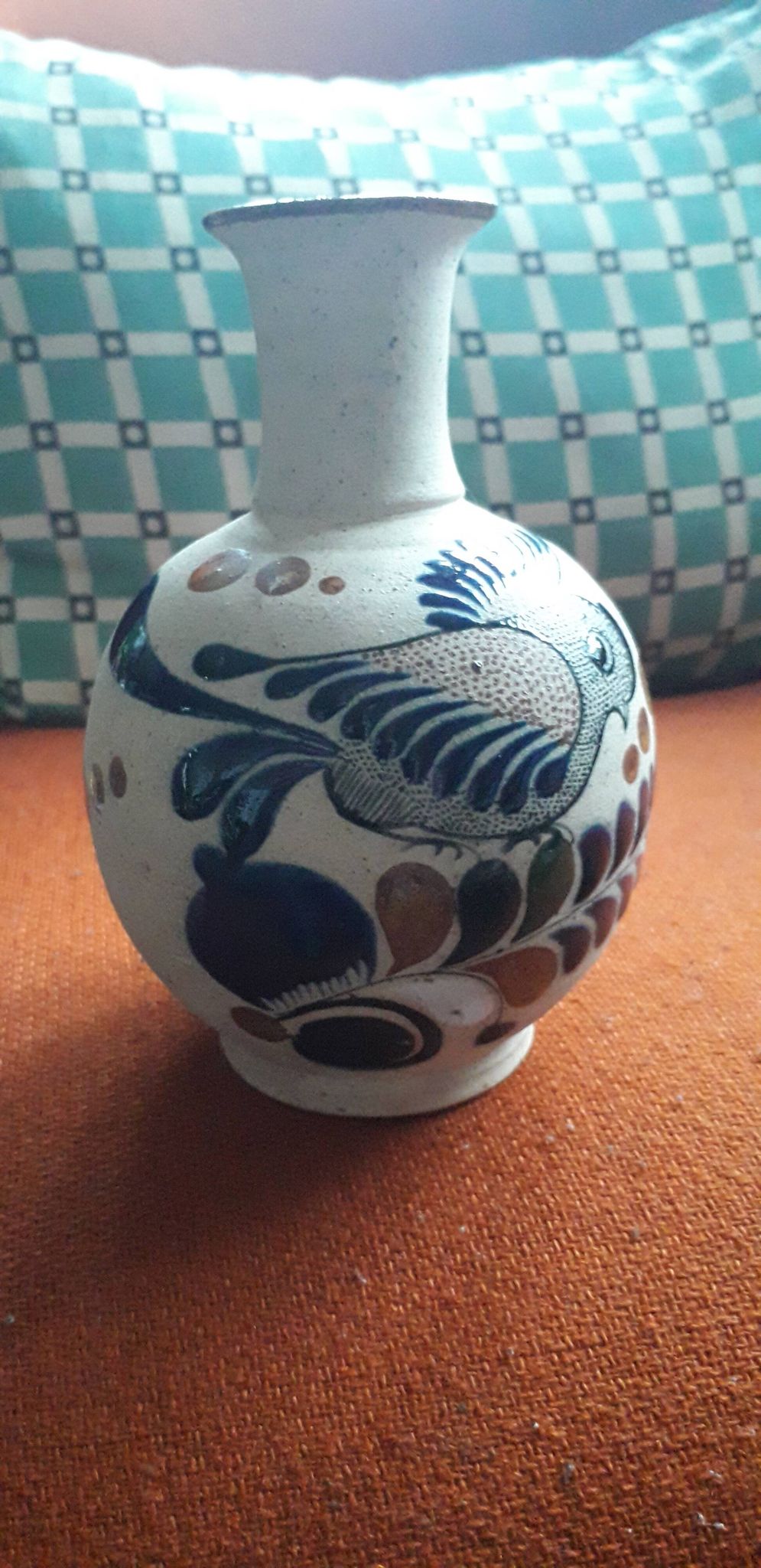Vase vintage mexicain Tonala