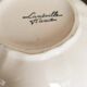 Set of 2 antique tea or chocolate cups with saucers, in earthenware from L