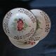 8 assiettes creuses anciennes dépareillées 