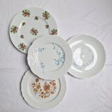 Porcelain dinner plates