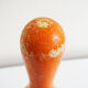Pin bowling orange wood