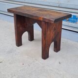 Solid oak stool 1940