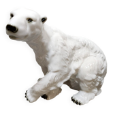 Vintage large porcelain polar bear Royal Dux