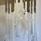 Calla, Murano Ceiling Lamp by Venini, 1960s