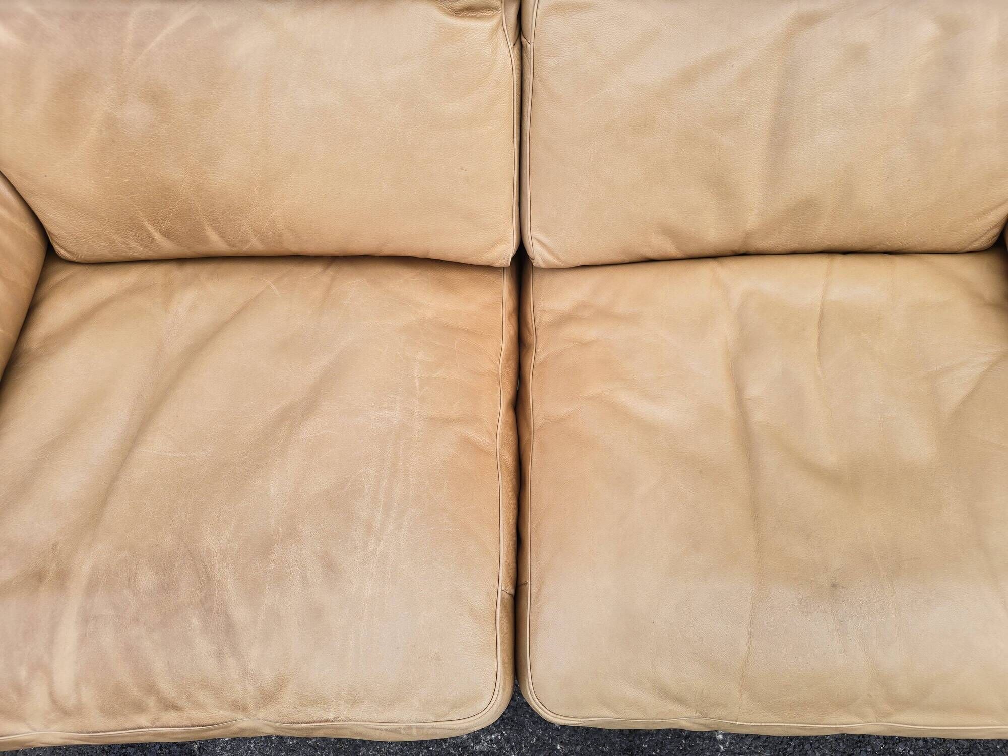 2-seater sofa by Sede DS-70 in leather - vintage - 1980s