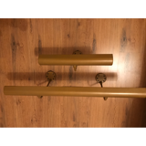 Set of 2 wall sconces Golden