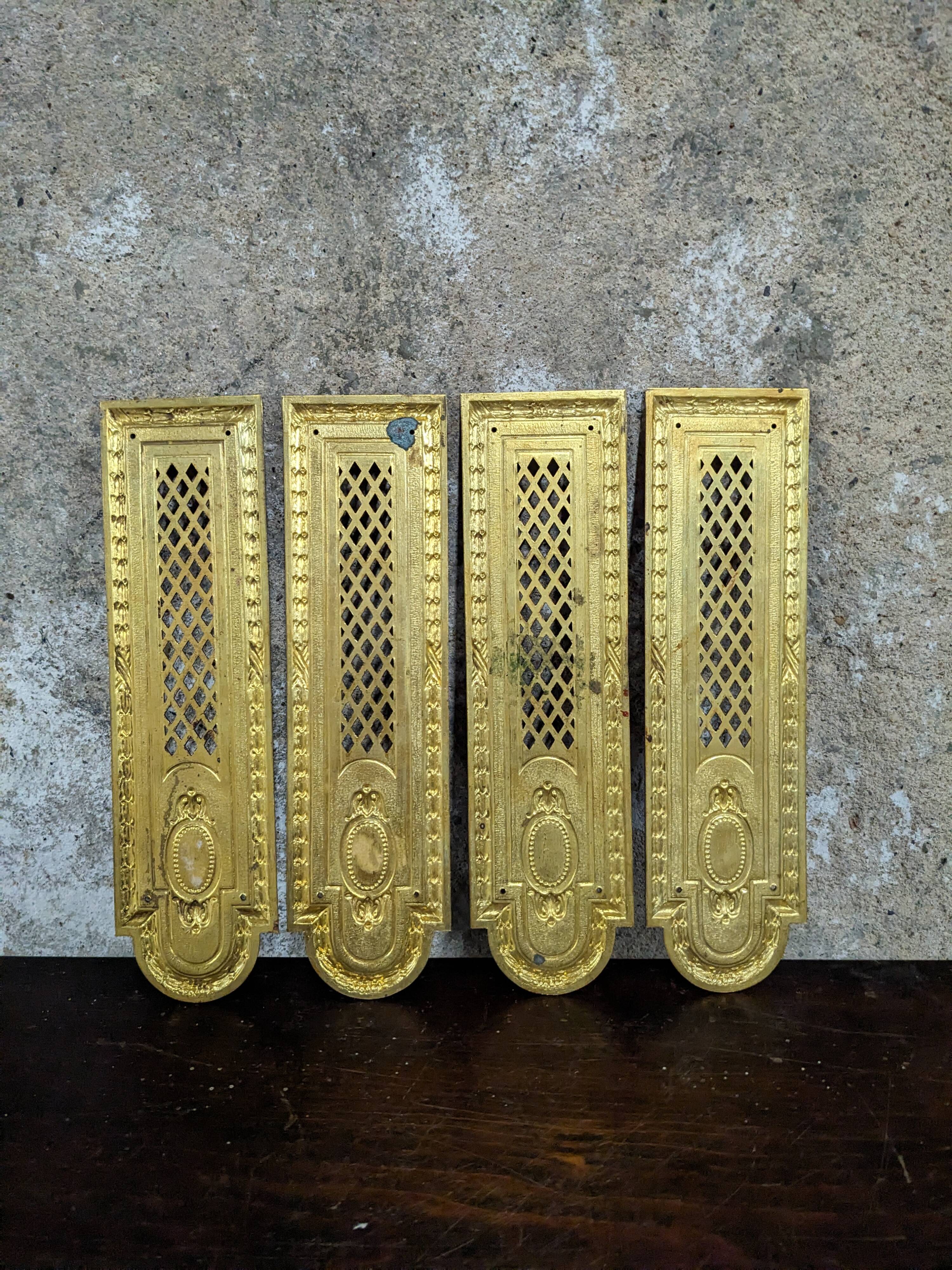 Decorative door plates
