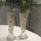 Paire de vase signés - Legras, décor floral - vers 1900