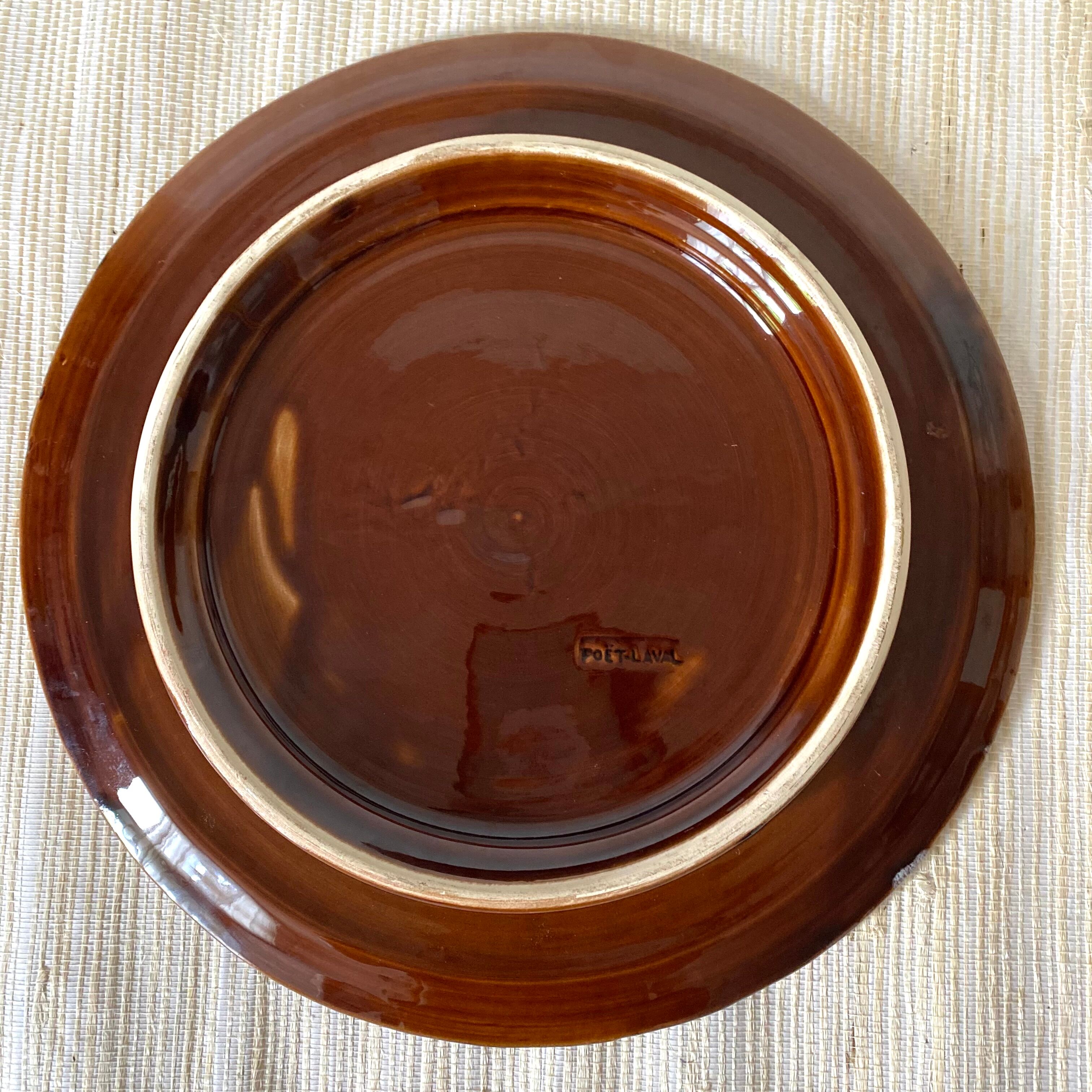 Ceramic cake and pie dish, Poët Laval, Brittany