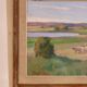 Oil on panel "Landscape" by Karl Abel