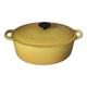 Le Creuset Yellow Oval Casserole